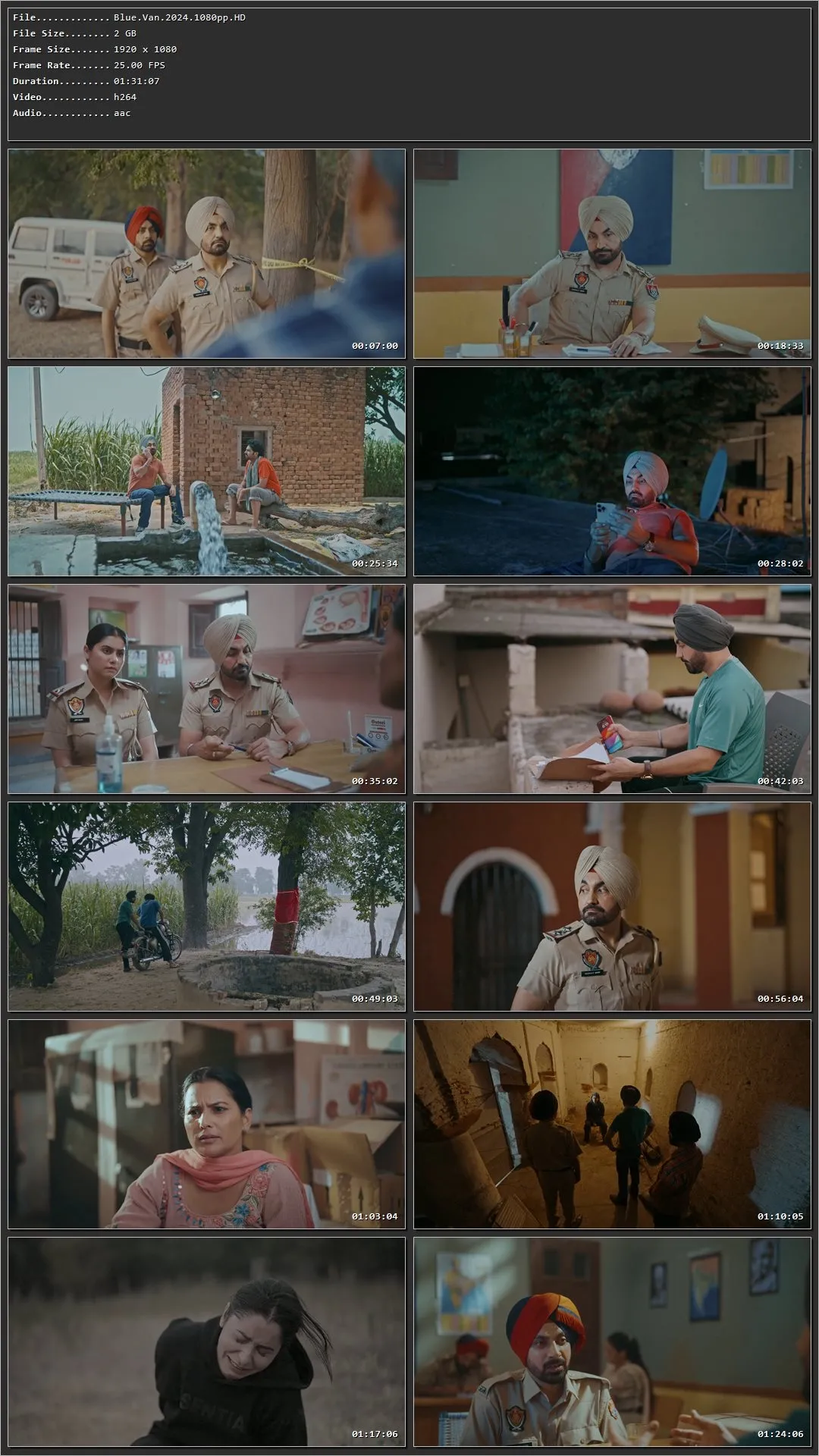 Blue Van (2024) Punjabi HDRip 720p – 480p – 1080p