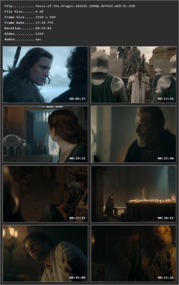 House of the Dragon (2024) (Season 2) Hindi HDRip 720p – 480p – 1080p – Episode 1 Added