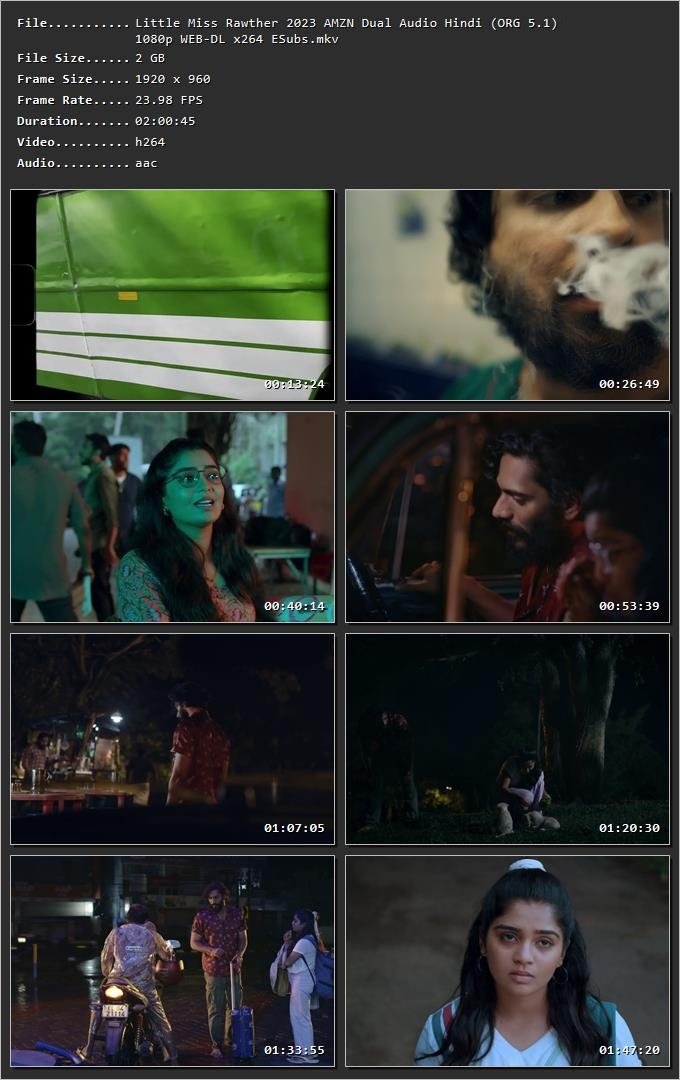Little Miss Rawther 2023 Hindi Dual Audio HDRip 1080p – 720p – 480p