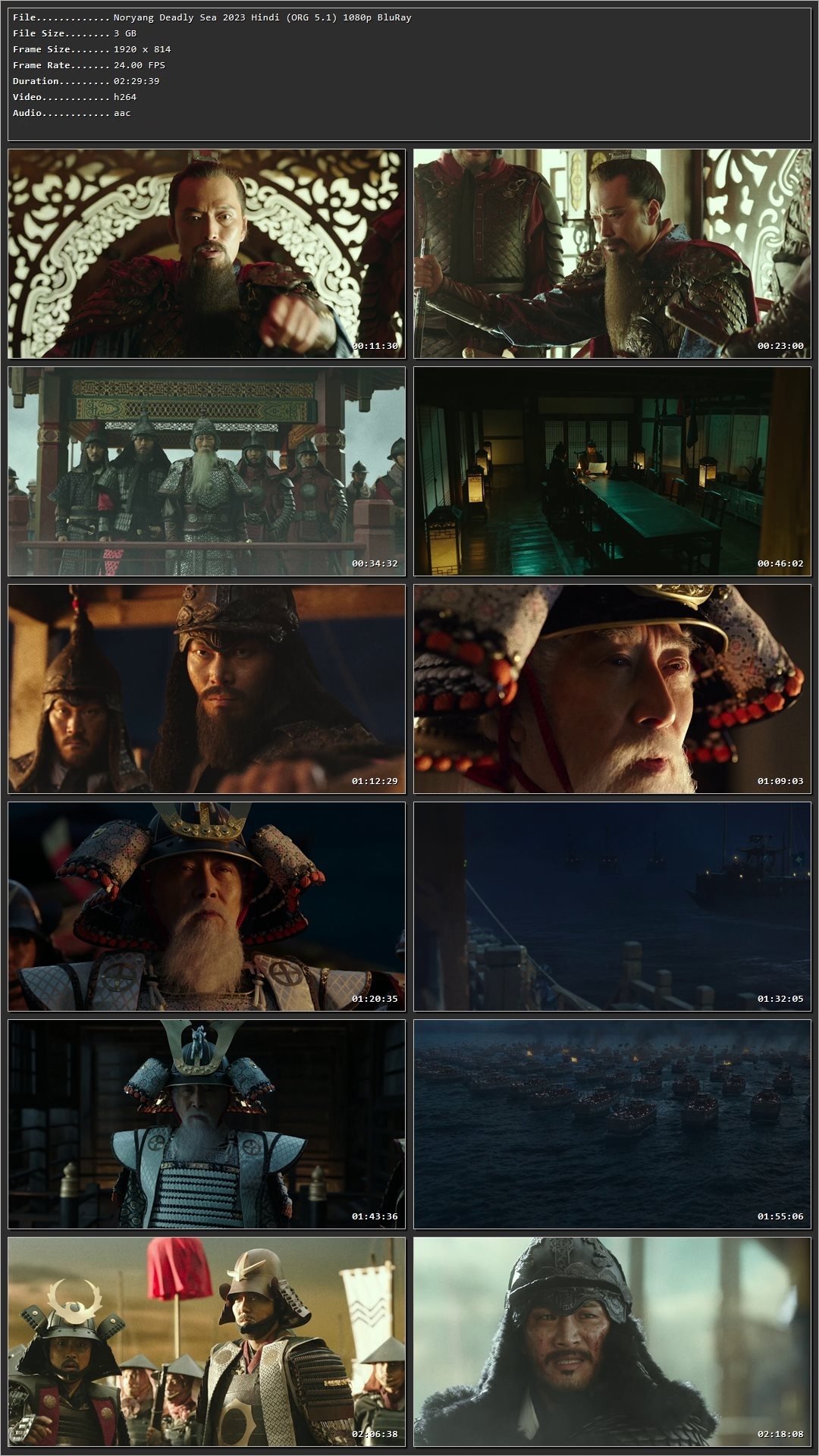 Noryang Deadly Sea 2023 Hindi Dubbed HDRip 720p – 480p – 1080p