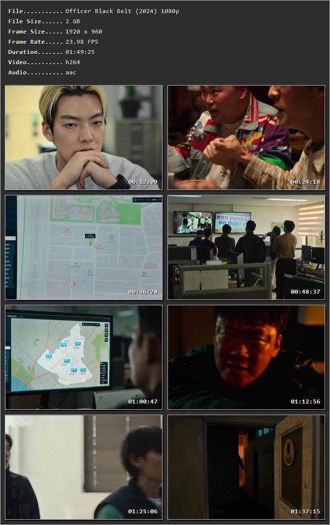 Officer Black Belt 2024 Hindi Dual Audio HDRip 1080p – 720p – 480p