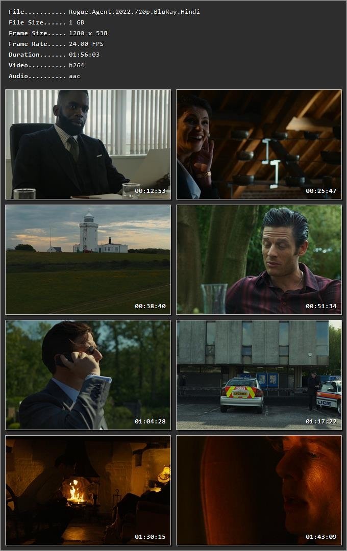 Rogue Agent (2022) Hindi Dual Audio HDRip 1080p – 720p – 480p