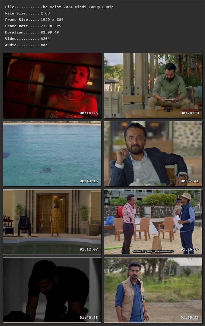 The Heist 2024 Hindi HDRip 720p – 480p – 1080p