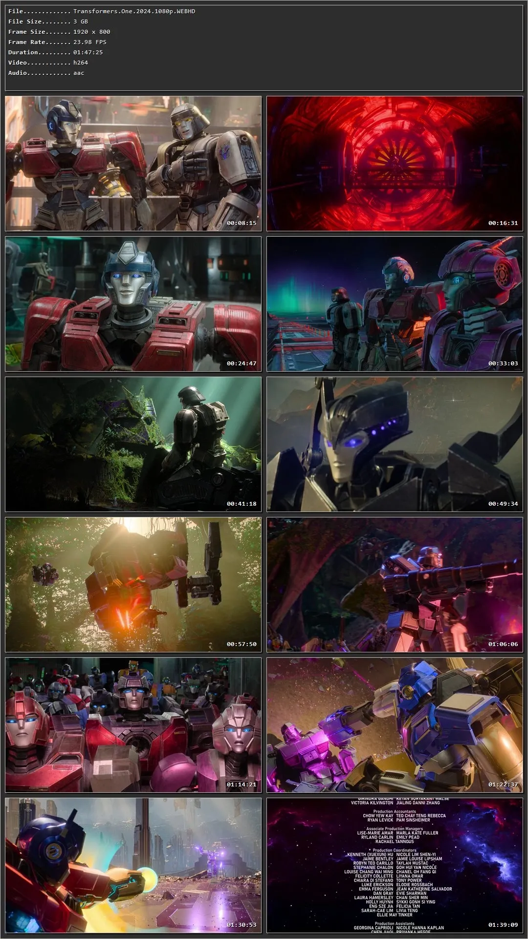 Transformers One 2024 Hindi (Org) HDRip 720p – 480p – 1080p