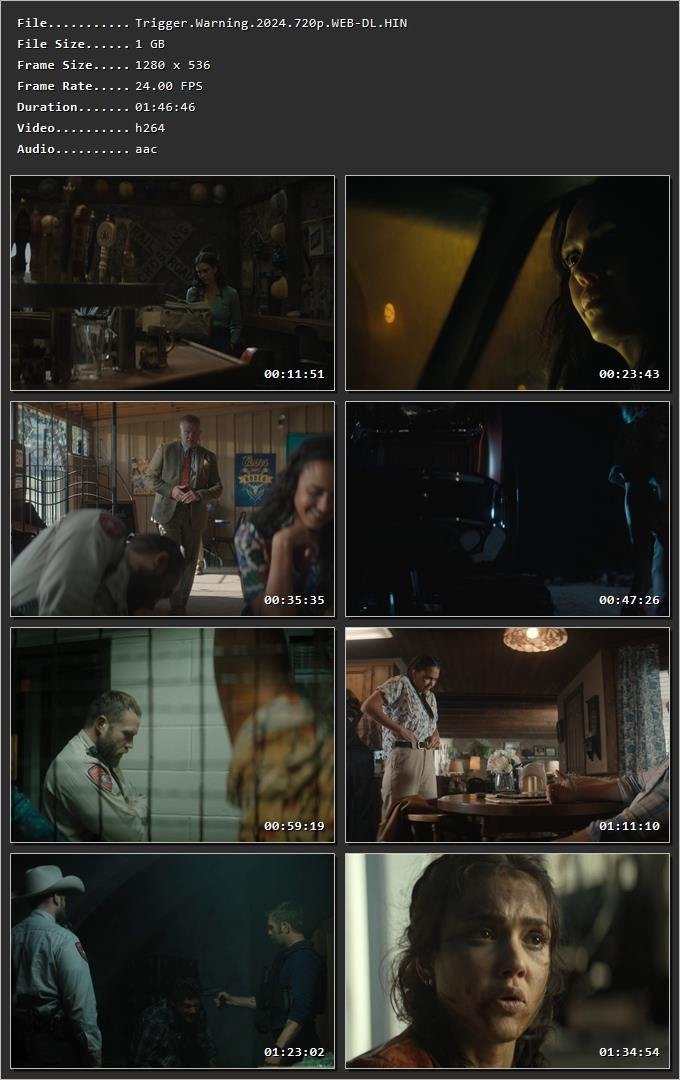 Trigger Warning (2024) Hindi Dual Audio HDRip 1080p – 720p – 480p